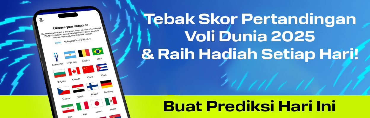 Siap Ikuti Keseruan Dunia Voli 2025? Buat Prediksi & Tebak Skor Sekarang!